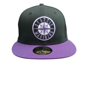 Seattle Mariners Hat Cap Fitted Mens 7 1/8 MLB Baseball 59FIFTY All-Star New Era